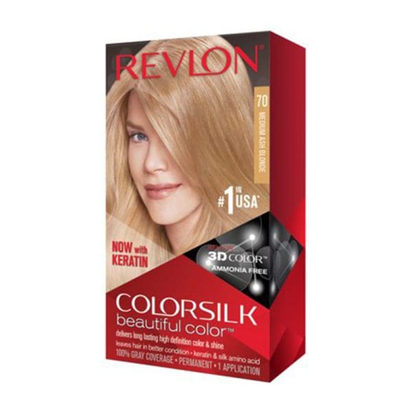 ColorSilk™ Haircolor 070 Medium Ash Blonde