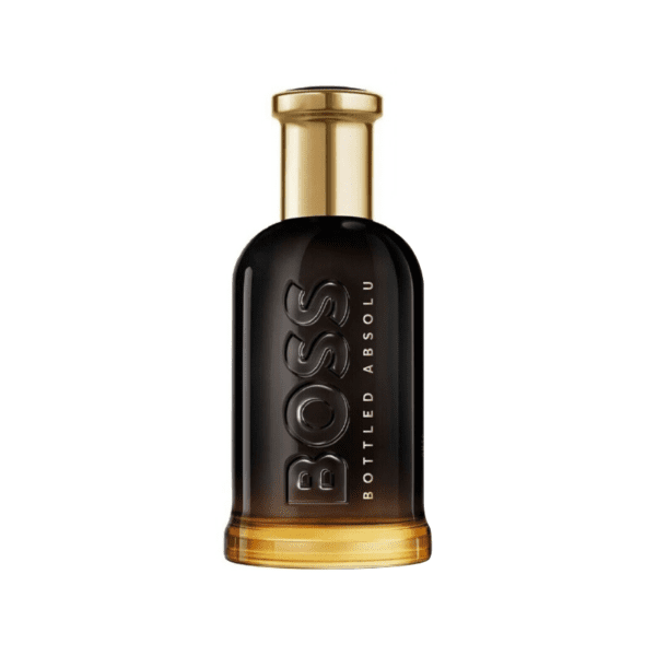 Este frasco de fragancia distintiva de BOSS Bottled está impregnado de opulencia, con una base de ámbar cálida pero luminosa, un tributo a la sofisticación del seductor parfum que contiene. Un radiante acabado de doble lacado y una reluciente tapa dorada completan la sensacional presentación de esta fragancia amaderada para hombre, en perfecta sintonía con la actitud positiva de todo hombre BOSS. BOSS BOTTLED ABSOLU está disponible en presentación de 50ml, 100ml y 200ml Eau de Parfum Intense.