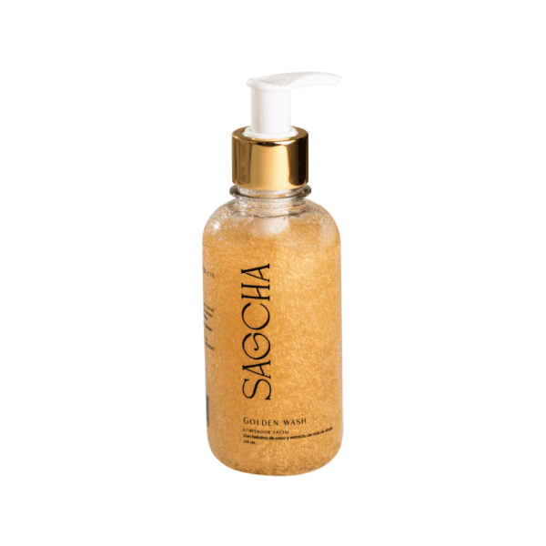 Sagcha golden wash 250ml para mujer disponible en Kay Cosmetics